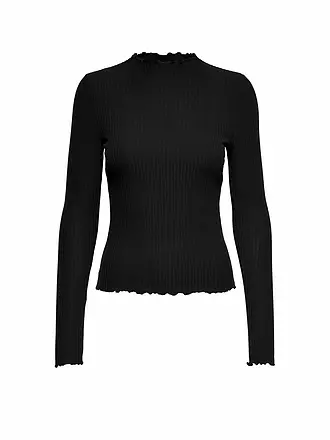 ONLY | Langarmshirt " ONLEMMA " | schwarz